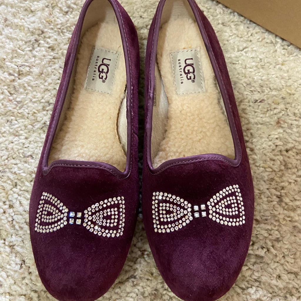 Women's Alloway Crystal Bow Flat